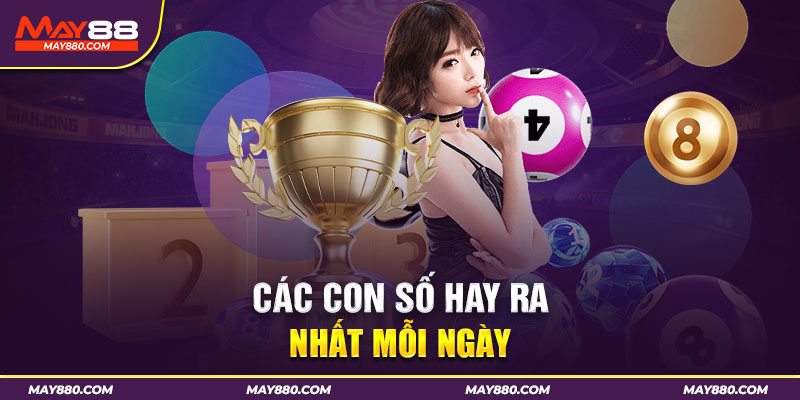 Dựa vào các số “hot” để soi cầu lô xiên 2 luôn thắng