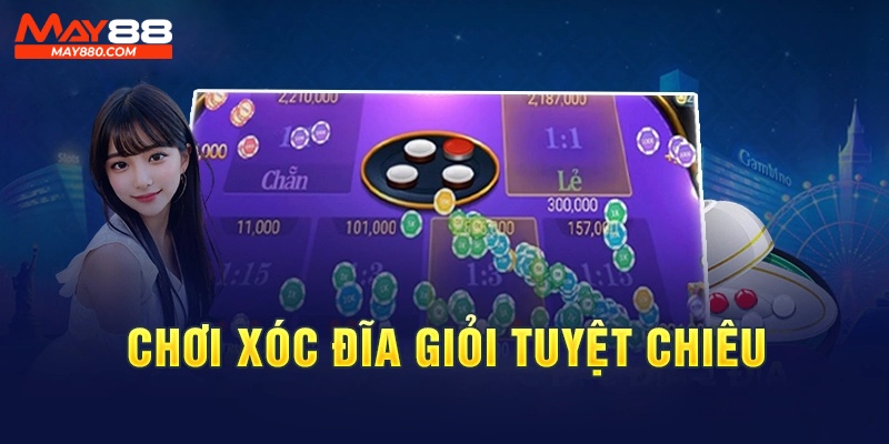 Mẹo chơi xóc đĩa thu nhập khủng nhờ gấp thếp